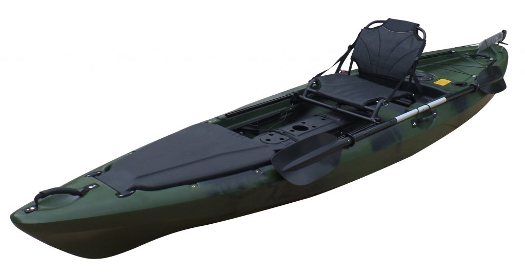 2018Skull Quest 3.95, High End Ultimate fishing Kayak with Full Raised