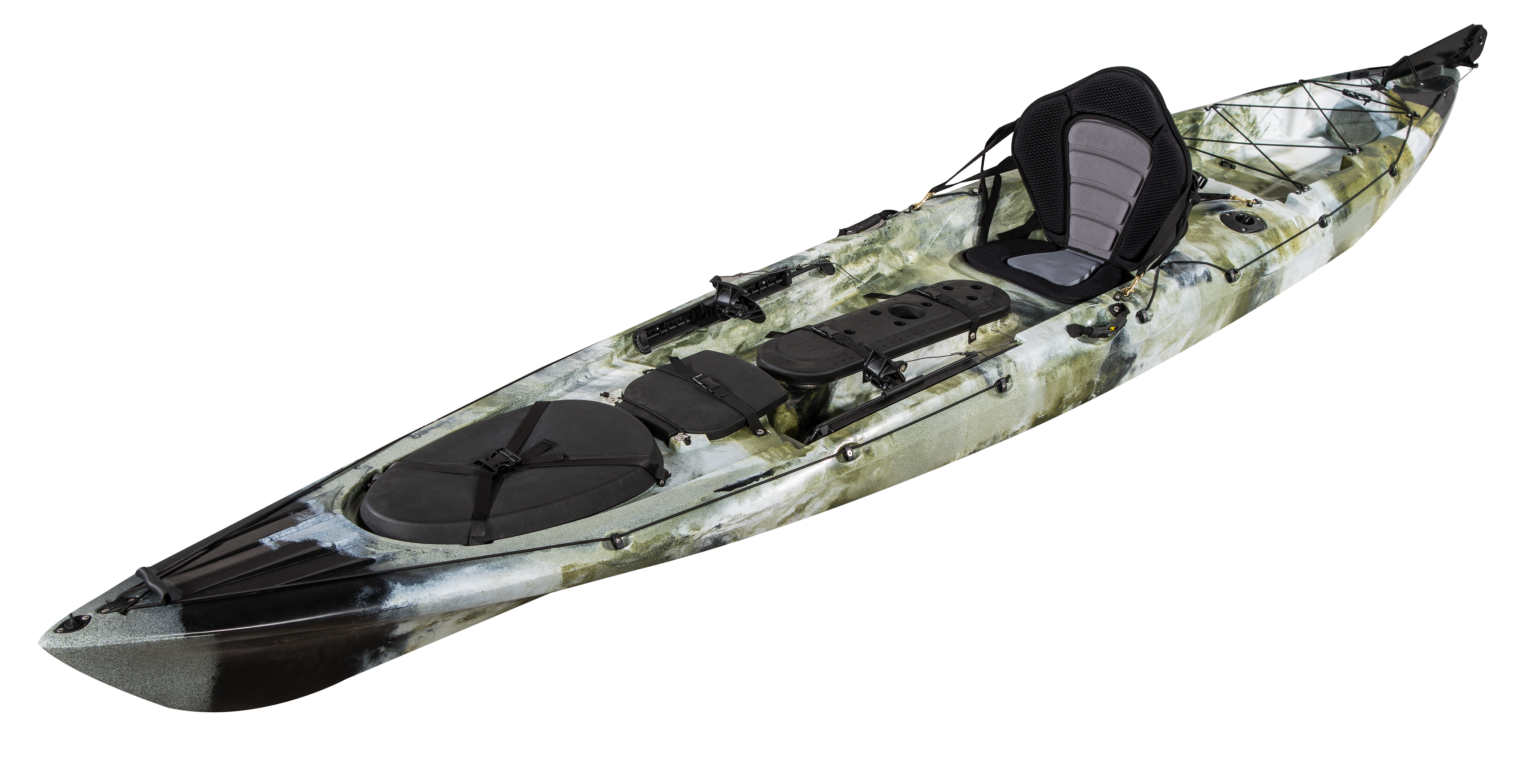 SKULL SNIPER 14″FT PRO ANGLER ULTIMATE FISHING KAYAK – With Deluxe seat ...